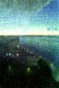 Eugene Jansson soder malarstrand oil painting on canvas